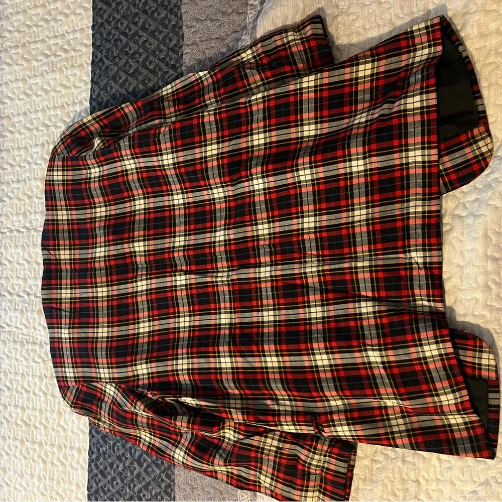 Counterparts Red and Black Plaid Blazer - Picture 7 of 7